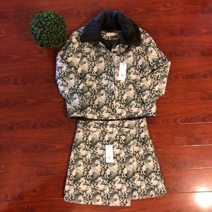 NWT Tory Burch Blazer & Skirt Set